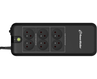 POWER WALKER OFFLINE (600VA/300W, 6x Schuko) VFD 600 APFC - 544091 - zdjęcie 2